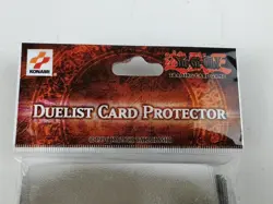 Yugioh Duelist Card Protector Metallic Silver Konami - 50 Sleeves 96KT - Sealed - Image 2