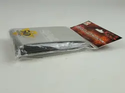 Yugioh Duelist Card Protector Metallic Silver Konami - 50 Sleeves 96KT - Sealed - Image 3