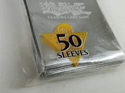 Yugioh Duelist Card Protector Metallic Silver Konami - 50 Sleeves 96KT - Sealed - Image 5