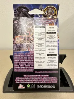 Yu-Gi-Oh! Structure Deck:Emperor of Darkness SDMU Monarch Deck -NEW SEALED - Image 4