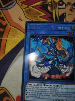 Devotee of Nephthys hisu-en005 1st Edition (HP) Secret Rare Yu-Gi-Oh! - Image 2