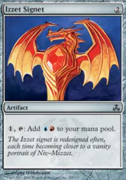 Izzet Signet DMG, English MTG Guildpact - Image 1