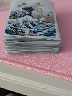 Pokemon Center TCG: Great Wave Pikachu & Friends Card Sleeves (65 Sleeves) - Image 4