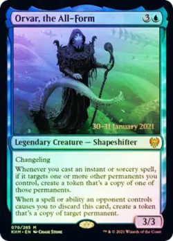 Orvar, the All-Form - Foil - Prerelease Promo NM, English MTG Kaldheim - Image 1