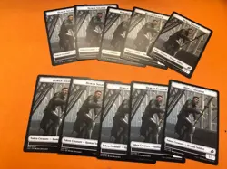MTG - 10 Copies Human Soldier - TOKEN - 004 - Ikoria - NM/MT - Brandy New! - Image 1