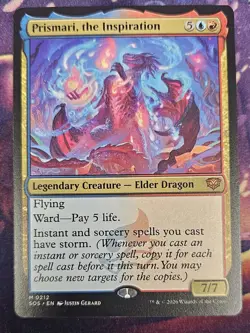 MTG Prismari, The Inspiration 0212 Strixhaven Mythic Rare NM - Image 1