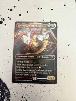 Lorehold, the Historian (Borderless) Secrets of Strixhaven Regular SHIPS FAST - Image 1