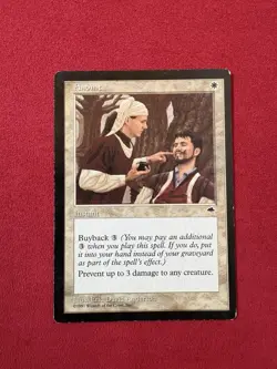 Anoint - Tempest Vintage Magic The Gathering MTG 90’s Classic TMP - Image 1