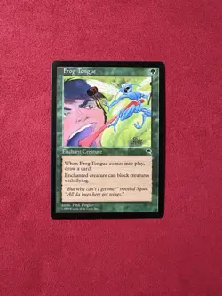 Frog Tongue - Tempest Vintage Magic The Gathering MTG 90’s Classic TMP - Image 1