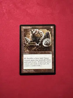 Excavator - Tempest Vintage Magic The Gathering MTG Classic - Image 1