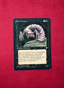 Mole Worms - Ice Age - MTG Magic The Gathering Vintage 90’s - Image 1