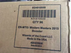 MAGIC THE GATHERING MODERN MASTERS SEALED CASE OF 4 BOOSTER BOXES (2015) WotC - Image 5
