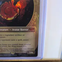 Sauron, the Dark Lord (Showcase) Universes Beyond: Lord of the Rings: MTG Foil - Image 4