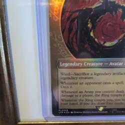 Sauron, the Dark Lord (Showcase) Universes Beyond: Lord of the Rings: MTG Foil - Image 5