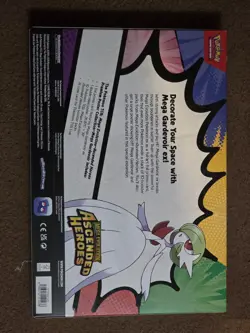 Pokemon Mega Evolution Ascended Heroes Mega Gardevoir Premium Poster Collection - Image 2