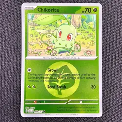 Chikorita - 008/217 - Energy Reverse Holo - Ascended Heroes - Pokemon TCG - NM - Image 1