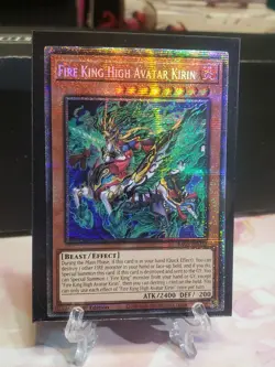 RA05-EN032 Fire King High Avatar Kirin Starlight Rare 1st Ed YuGiOh - Image 1