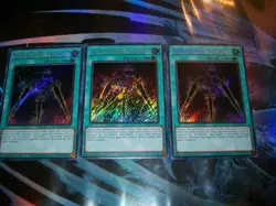 3x Swords of Concealing Light 1st Edition Secret Rare RA05-EN059 Yu-Gi-Oh! - Image 1