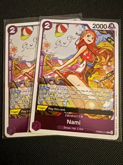 One piece Tcg Nami R X2 Premium Booster -The Best- Vol. 2 PRB02-012 NM - Image 1