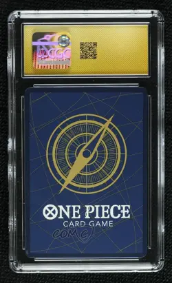 2025 One Piece A Fist of Divine Speed Japanese SEC Alt Art Monkey D Luffy CGC 10 - Image 2