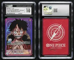 2023 One Piece Card Game Awakening of the New Era Japanese Monkey D Luffy CGC 10 - Image 3