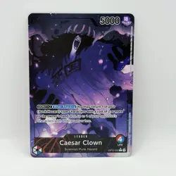 One Piece Caesar Clown Alternate Art Leader OP10-002 Royal Blood - Image 1