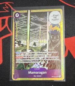 One Piece CCG Mamaragan Event Card OP15-078 Holo Bandai English OP15 - Image 1