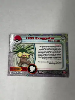 Pokemon Card - Exeggutor #103 - Topps Chrome - Image 2