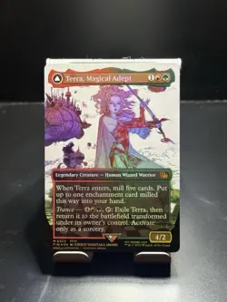 Magic: The Gathering FFVI Terra Magical Adept & Esper Terra Cards Lot - Image 1
