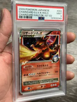 Charizard G LV. X PSA 9 Japanese Pokemon Card 002/016 Half Deck 1st Ed Holo 2009 - Image 5