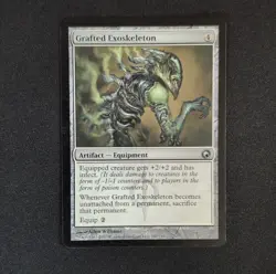 Grafted Exoskeleton Scars of Mirrodin Regular Magic: The Gathering Card - Image 1