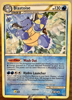 Blastoise - 13/95 - Pokemon Unleashed Non-Holo Card LP - Image 1