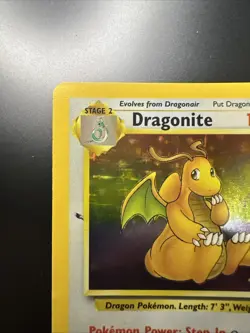 Pokemon TCG Dragonite Holo Card 4/62 Fossil Unlimited NM - Image 2