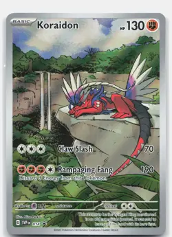 Koraidon Promo SV: Scarlet & Violet Promo Cards SVP Fighting Holofoil 014 NM - Image 1
