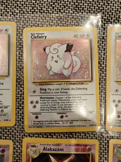 Vintage Base Set Pokemon 16 Card Lot WOTC Holo Venusaur Shadowless Alakazam - Image 3