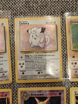 Vintage Base Set Pokemon 16 Card Lot WOTC Holo Venusaur Shadowless Alakazam - Image 4