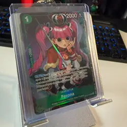 Perona OP09-034 R & Perona OP10-092 C (Promo); English Cards; Foil - Image 3