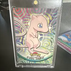 Topps Pokemon Topps Series 1 Mew #151 Holo Card - Pokemon TCG English - Image 1