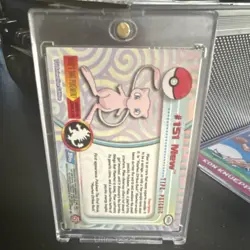 Topps Pokemon Topps Series 1 Mew #151 Holo Card - Pokemon TCG English - Image 2