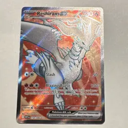 Pokemon TCG Reshiram EX Full Art Ultra Rare Card #158/086 Sv: White Flare - Image 1