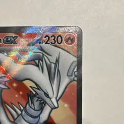 Pokemon TCG Reshiram EX Full Art Ultra Rare Card #158/086 Sv: White Flare - Image 3