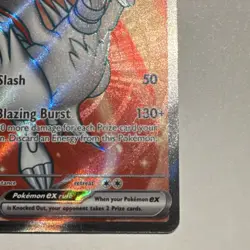 Pokemon TCG Reshiram EX Full Art Ultra Rare Card #158/086 Sv: White Flare - Image 4