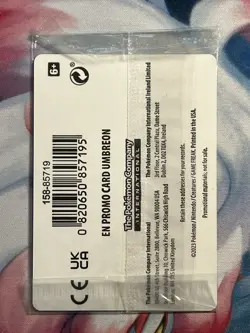 Sealed Umbreon 130/197 Reverse Holo GameStop Stamped Promo 2023 Pokemon Card NM - Image 2