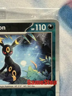 Sealed Umbreon 130/197 Reverse Holo GameStop Stamped Promo 2023 Pokemon Card NM - Image 4