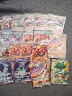 Pokemon Temporal Forces 27 Card Lot Iron Crown Iron Leaves ShiftryRaging Bolt - Image 3