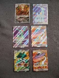 Pokemon Temporal Forces 27 Card Lot Iron Crown Iron Leaves ShiftryRaging Bolt - Image 4