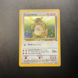 Pokemon TCG Kangaskhan Jungle Set Holo Card 5/64 Unlimited - Image 1
