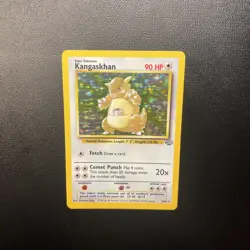 Pokemon TCG Kangaskhan Jungle Set Holo Card 5/64 Unlimited - Image 5