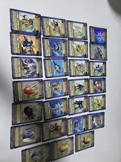 Digimon Bo Lot Vintage Cards Digibattle Angemon Dokugumon Holo Rare Series 3 Mix - Image 2