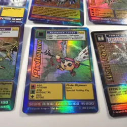 1999 Digimon Digi-Battle Foil Card Lot Ultra Digivolve NM/M - Image 3